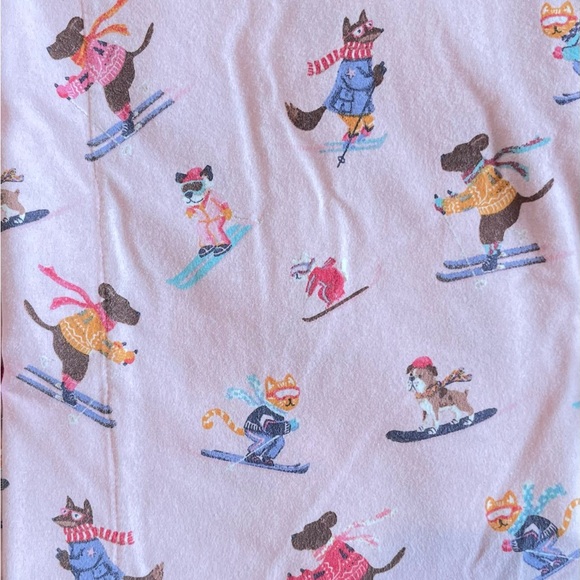 Bedhead women’s Sz Medium Pink Ski 2 Piece Classic Stretchy PJ Pajama Set - Picture 8 of 8